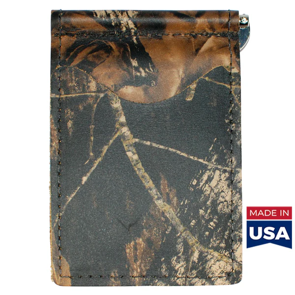 Mossy Oak - Camo, Full Grain Leather