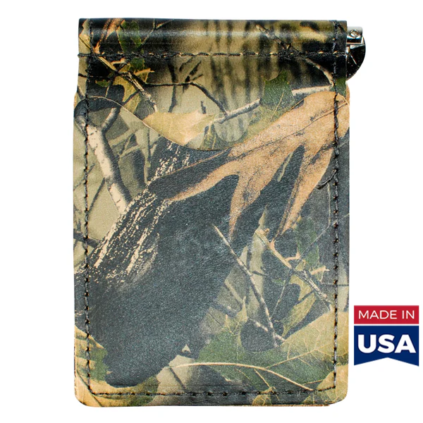 Realtree Hardwood - Camo, Full Grain Leather